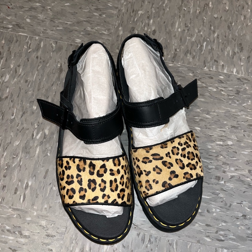 Dr. Martens Voss Sandal Cheetah print